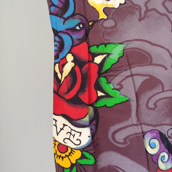 Ed Hardy Designs T-Shirt Short Sleeve Vintage Size Medium - Picture 10 of 13